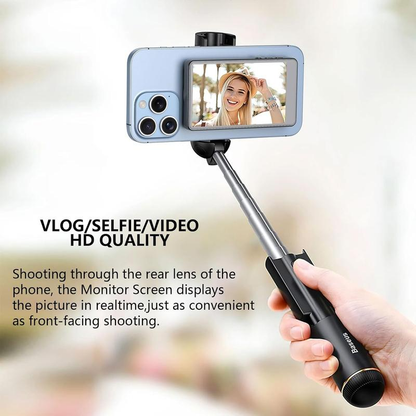 Revolutionize Your Vlogging with the Smartphone Wireless Magnetic Monitor Screen - Perfect for Selfies and Live Streaming!