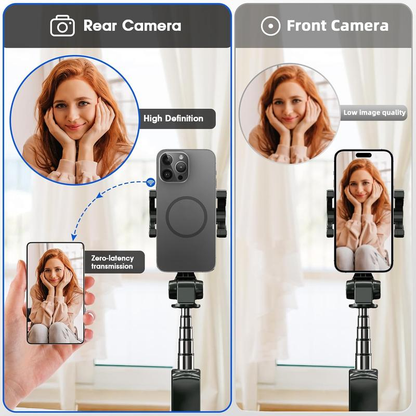 Revolutionize Your Vlogging with the Smartphone Wireless Magnetic Monitor Screen - Perfect for Selfies and Live Streaming!
